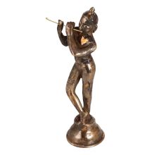Indian Traditional Brass Lord Krishna Statue