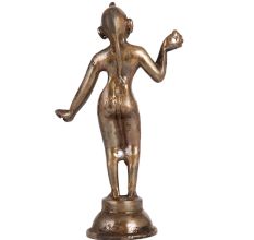 Handmade Brass Goddess Radha Statue