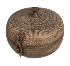 Vintage Indian Jewelry Box in Tribal Art