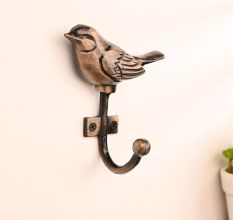 Antique Bird Iron Key Wall Hooks