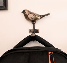 Antique Bird Iron Key Wall Hooks