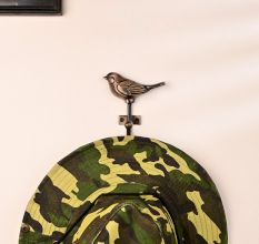 Antique Bird Iron Key Wall Hooks