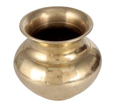 Glossy Golden Water Pot or Lota for Decor