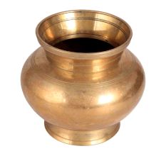 Shiny Brass Water Pot Lota for Home Decor