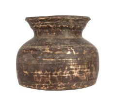 Vintage Brass Water Pot or Kalash for Rituals