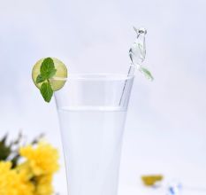 Reusable Glass Cocktail Stirrers Or Swizzle Sticks In Pack Of 6