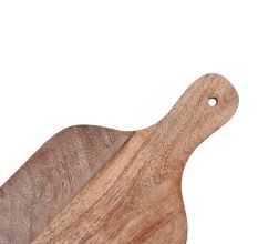 Wooden Chopping Board With Design and Handle