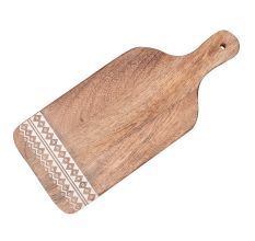 Kitchen Chopping Boards Wood Cutting Block with Handle