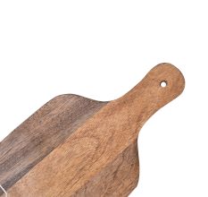 Chopping Board Made of Wood with a Hole for Hanging