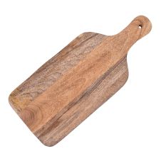 Chopping Board Made of Wood with a Hole for Hanging