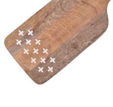 Handcrafted Wooden Chopping Board With Starry Pattern