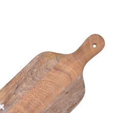 Handcrafted Wooden Chopping Board With Starry Pattern