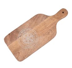 Handmade Wooden Chopping Board for Meat Cheese and Vegetables