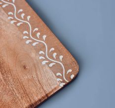 Handmade Wood Chopping Board with a Hanging Hole