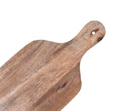 Rectangular Wooden Chopping Board with a Handle For Kitchen