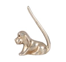 Vintage Dog Paper Weight in English Art