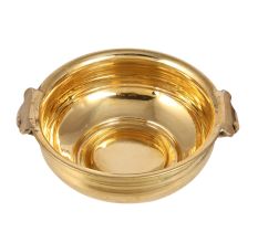 Shiny Golden Brass Bowl for Decoration