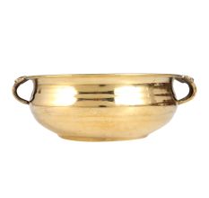 Shiny Golden Brass Bowl for Decoration
