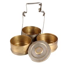 Indian Traditional Dabba or Lunch Box for Decor