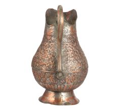 Vintage Copper Jug Pitcher for Home Decor