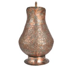 Traditional Copper Jug in Islamic Art