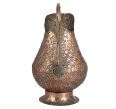 Traditional Copper Jug in Islamic Art