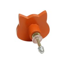 Multicolor Wooden Squirrel Drawer Knob