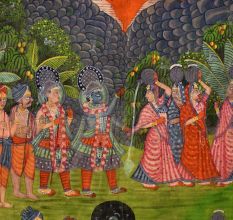 Pichwai Paintings Of Lord Krishna With Radha