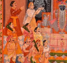 Shrinath Ji Chappan Bhog Pichwai Painting