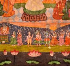 Shrinath Ji Chappan Bhog Pichwai Painting