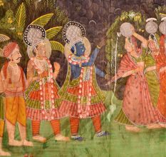 Dana Picchvai Lila Pichwai Painting