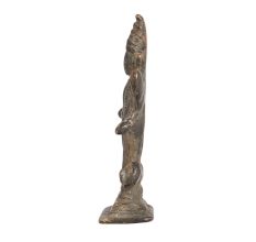 Vintage Brass Statue of Lord Vishnu for Pooja