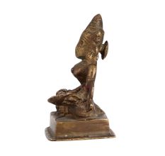 Handmade Brass Goddess Annapurna Statue