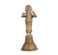 Vintage Deeplakshmi Statue with Bell for DÃ©cor