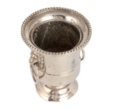 Small Handmade Brass Cup in English Art