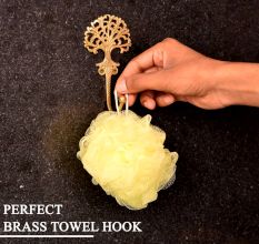 Golden Brass Tree Key Wall Hooks