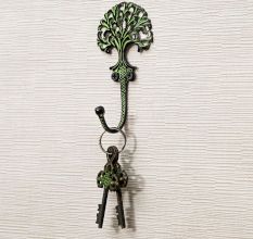 Antique Green Brass Tree Hooks for Hanging