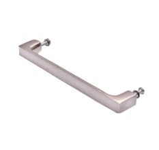 Silver Brass Bar Cabinet Door Pull Handle