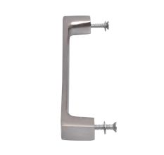 Silver Brass Bar Cabinet Door Pull Handle