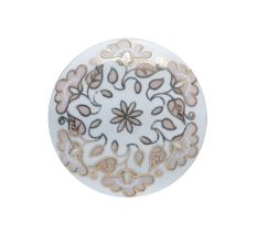 Pink Golden Floral Cabinet Knobs for Drawer