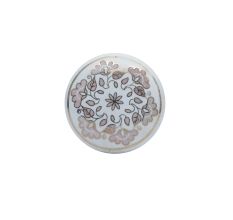 Pink Golden Floral Cabinet Knobs for Dresser