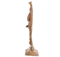 Indian Brass Lord Jambhala Statue for Worship