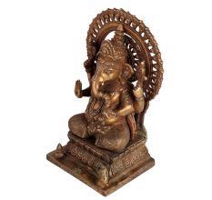 Brass Hindu God Lord Ganesha Statue