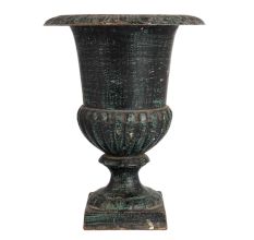 Handmade Brass Flower Pot in English Art