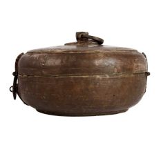 Indian Vintage Box with a Latch for Decoration