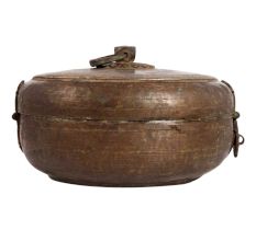Indian Vintage Box with a Latch for Decoration