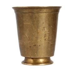 Vintage Brass Panchpatra for Hindu Rituals
