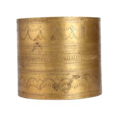 Traditional Brass Measurement Bowl for Home Decor
