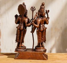 Lord Shiva with Goddess Parvati Statue for Home Worship