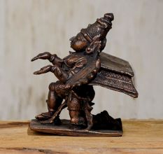 Traditional Lord Garuda Statue Made of High Quality Copper